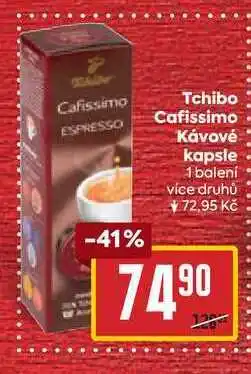Billa Tchibo Cafissimo Κάνονέ kapsle 1 balení nabídka