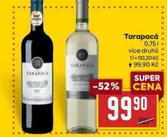 Billa Tarapacá 0,75l nabídka