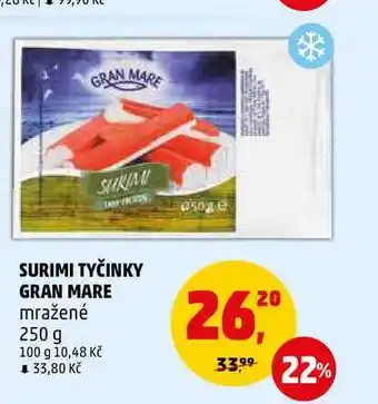 Penny Market SURIMI TYČINKY GRAN MARE, 250 g nabídka