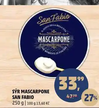 Penny Market SÝR MASCARPONE SAN FABIO, 250 g nabídka