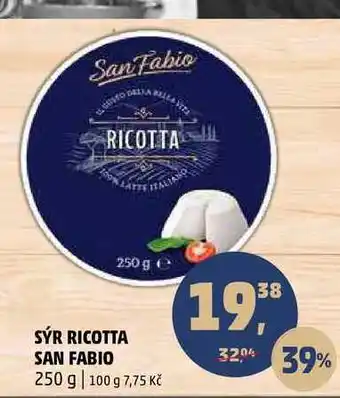 Penny Market SÝR RICOTTA SAN FABIO, 250 g nabídka