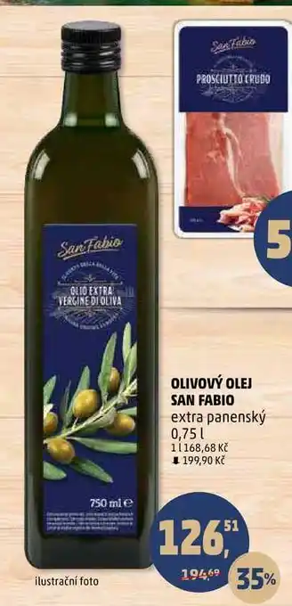 Penny Market OLIVOVÝ OLEJ SAN FABIO, 0,75 l nabídka