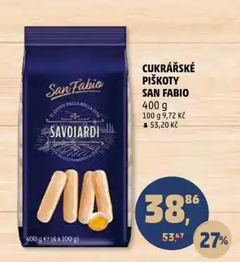 Penny Market CUKRÁŘSKÉ PIŠKOTY SAN FABIO, 400 g nabídka