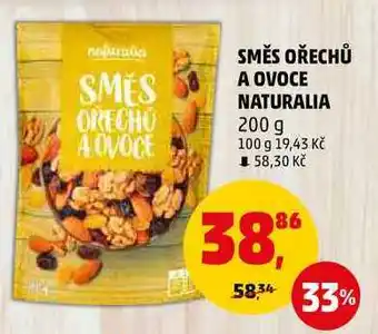 Penny Market SMĚS OŘECHŮ A OVOCE NATURALIA, 200 g nabídka