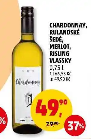 Penny Market CHARDONNAY, 0,75 l nabídka