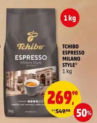 Penny Market TCHIBO ESPRESSO MILANO STYLE, 1 kg nabídka