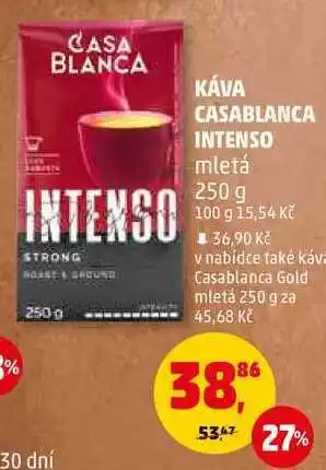 Penny Market KÁVA CASABLANCA INTENSO mletá, 250 g nabídka