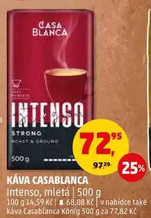 Penny Market KÁVA CASABLANCA Intenso, mletá, 500 g nabídka