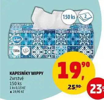 Penny Market KAPESNÍKY WIPPY, 150 ks nabídka