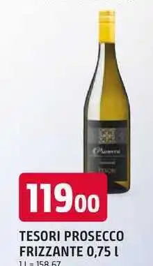 Trefa TESORI PROSECCO FRIZZANTE 0,75 l nabídka