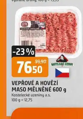Trefa VEPŘOVÉ A HOVĚZÍ MASO MĚLNĚNÉ 600 g nabídka