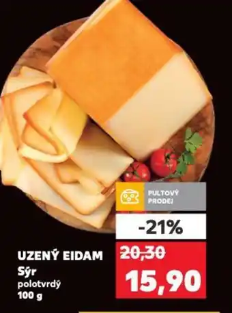 Kaufland UZENÝ EIDAM Sýr nabídka