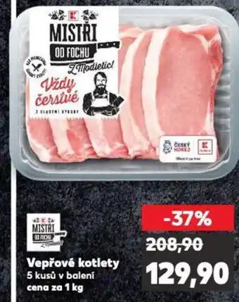 Kaufland Vepřové kotlety nabídka