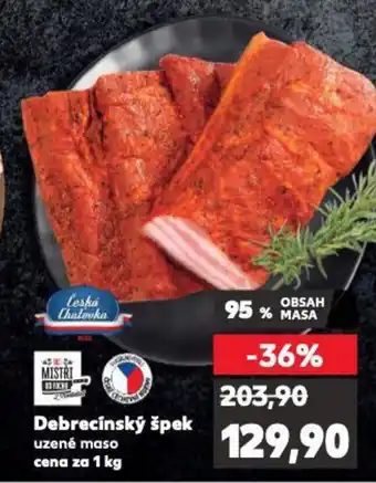 Kaufland Debrecinský špek nabídka