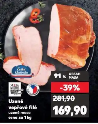 Kaufland Uzené vepřové filé nabídka