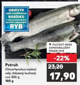 Kaufland Pstruh nabídka
