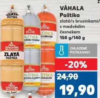Kaufland VAHALA Paštika nabídka
