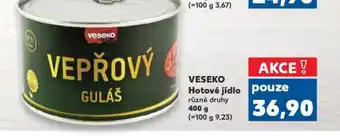 Kaufland VESEKO Hotové jídlo nabídka