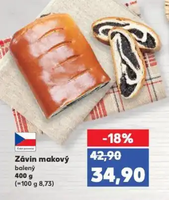 Kaufland Závin makový nabídka