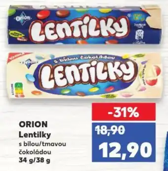 Kaufland ORION Lentilky nabídka