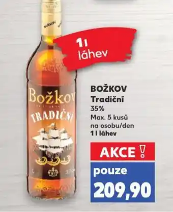 Kaufland BOŽKOV Tradiční nabídka