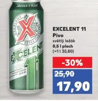 Kaufland EXCELENT 11 Pivo nabídka