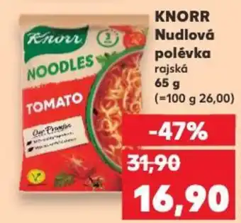 Kaufland KNORR Nudlová polévka nabídka