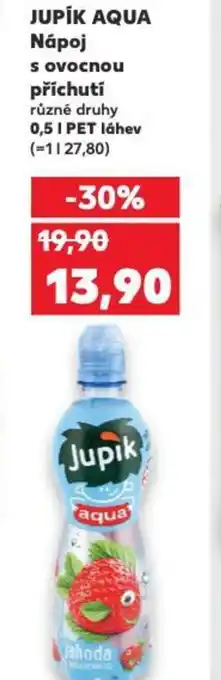 JUPÍK AQUA Nápoj s ovocnou příchutí