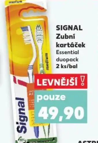 Kaufland SIGNAL Zubní kartáček nabídka