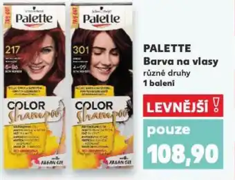 Kaufland PALETTE Barva na vlasy nabídka