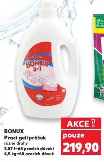 Kaufland BONUX Prací gel/prášek nabídka