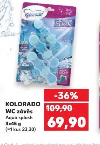 Kaufland KOLORADO WC závěs nabídka
