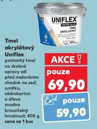 Kaufland Tmel akrylátový Uniflex nabídka