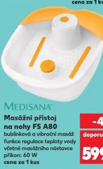 Kaufland Masážní přístoj na nohy FS A80 nabídka