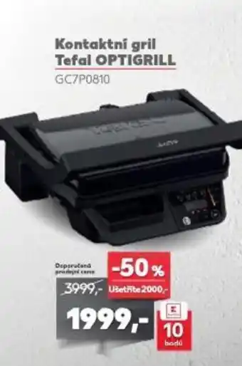 Kaufland Kontaktní gril Tefal OPTIGRILL nabídka