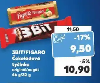 Kaufland 3BIT/FIGARO Čokoládová tyčinka nabídka