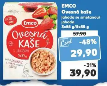 Kaufland EMCO Ovesná kaše nabídka