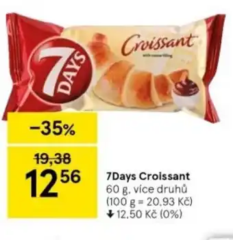 Tesco 7Days Croissant 60 g nabídka