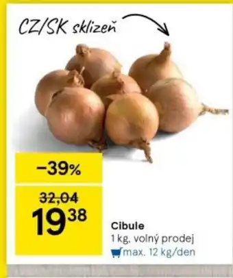 Tesco Cibule nabídka