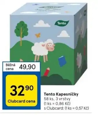 Tesco Tento Kapesníčky nabídka