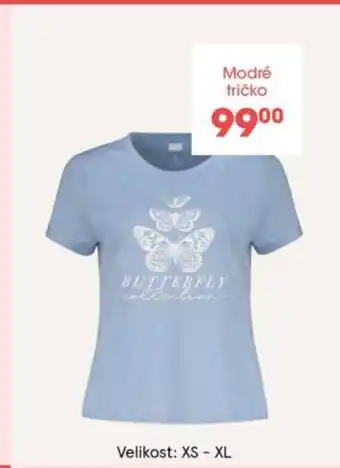 Tesco Modré tričko nabídka