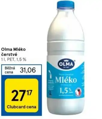 Tesco Olma Mléko čerstvé 1 l. nabídka