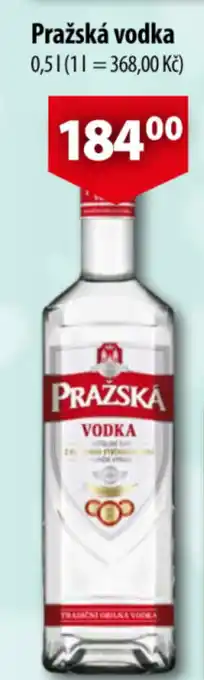 CBA Pražská vodka 0,5 l. nabídka