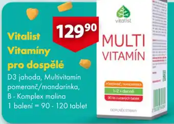 Vitalist Vitamíny pro dospělé