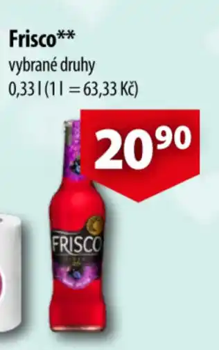 CBA Frisco 0.33 l. nabídka