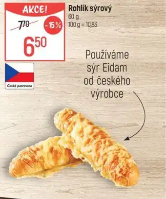 Globus Rohlík sýrový nabídka