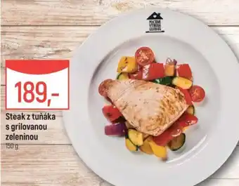 Globus Steak z tuňáka s grilovanou zeleninou 150 g nabídka
