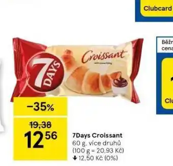 Tesco 7days croissant nabídka