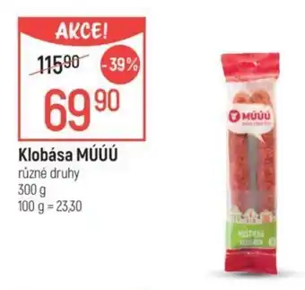 Globus Klobása MÚÚÚ nabídka