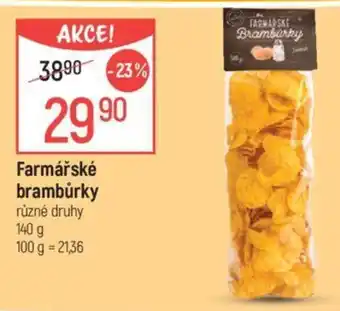 Globus Farmářské brambůrky nabídka